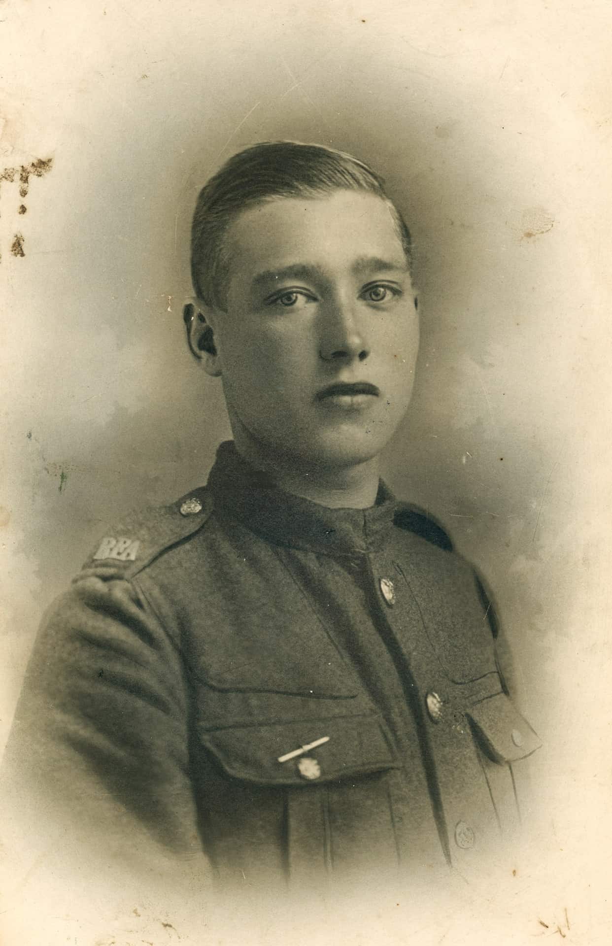 Granddad Walter in uniform taken circa 1912