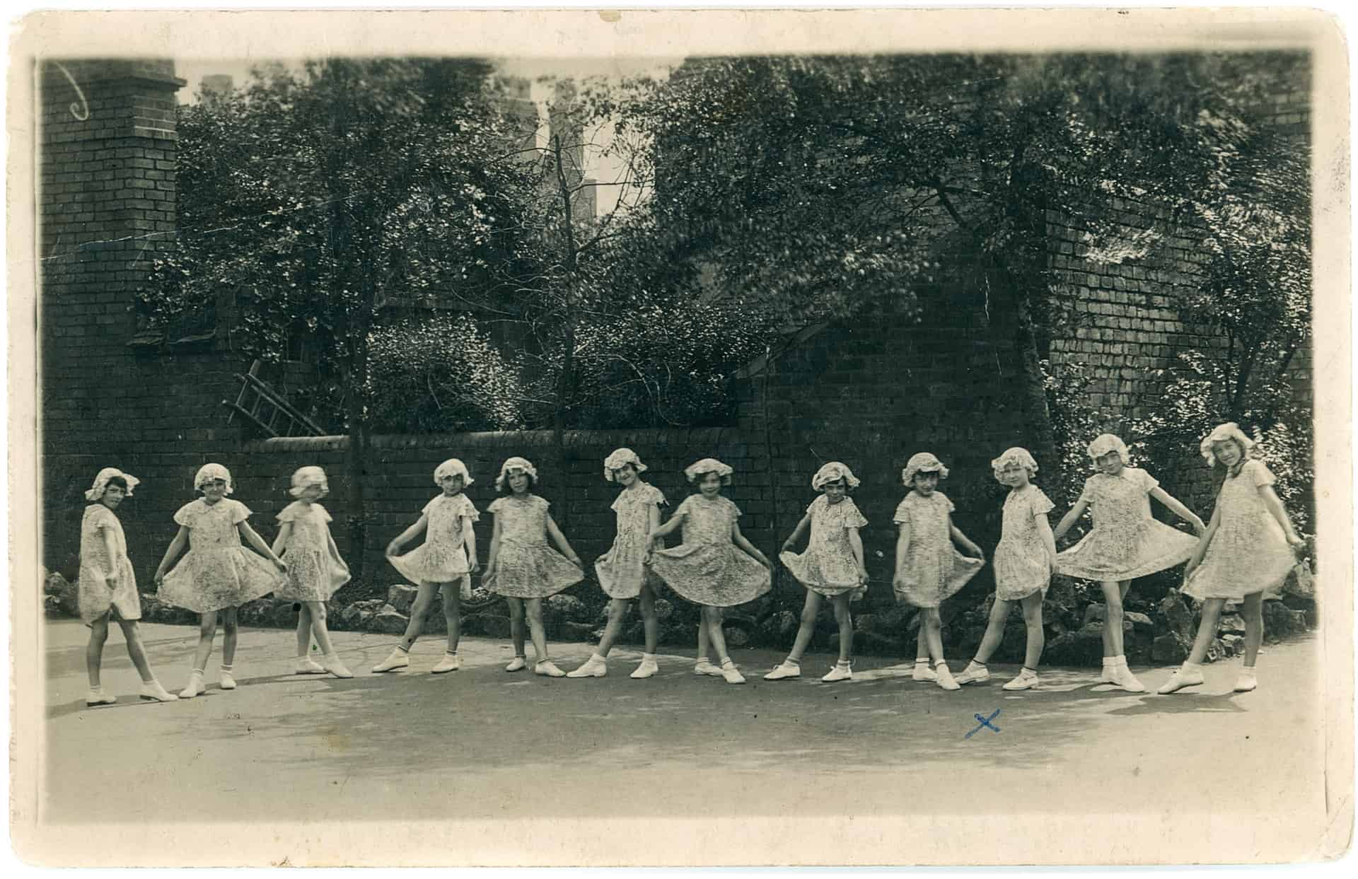 Mom Nellie at Fisher Street School in 1933