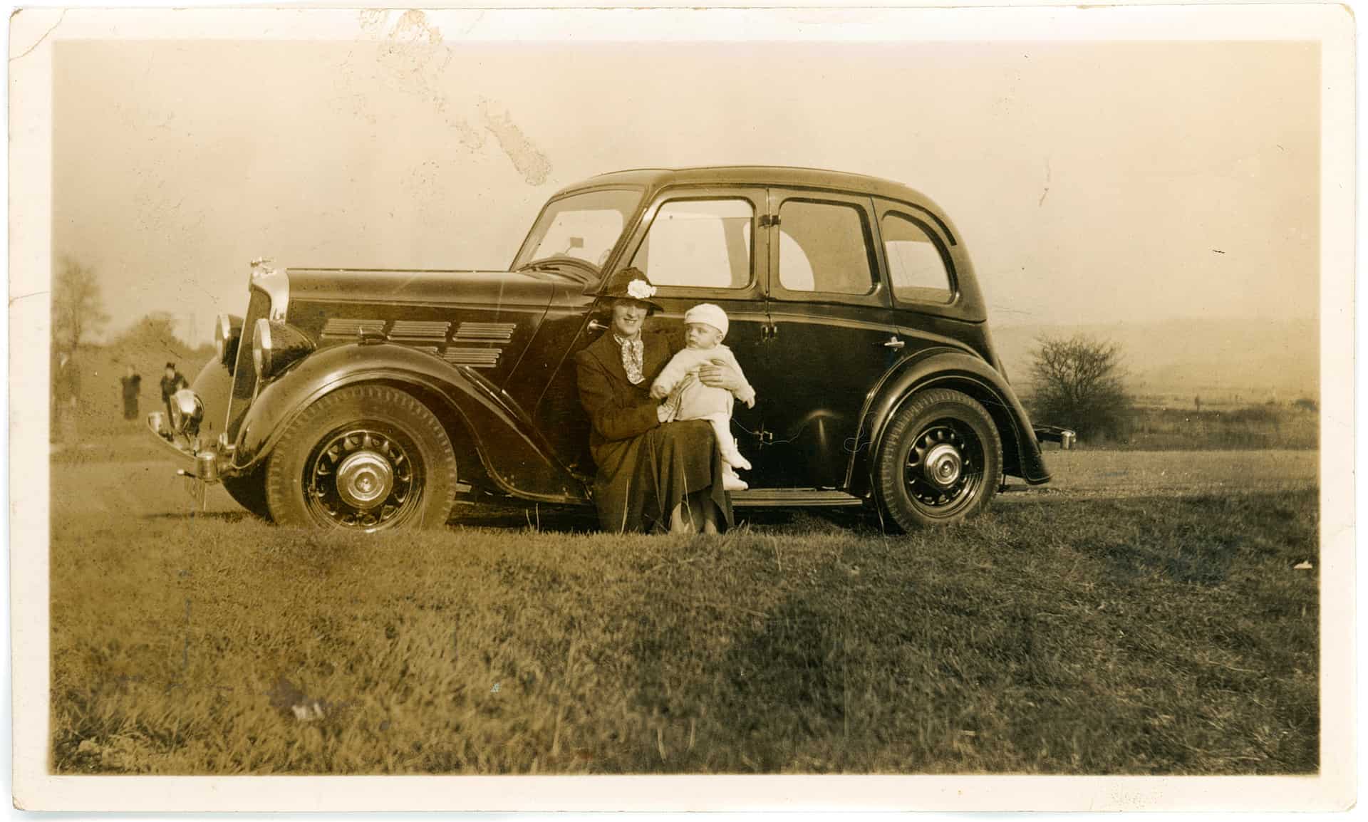 Myself and my mother – probably 1938