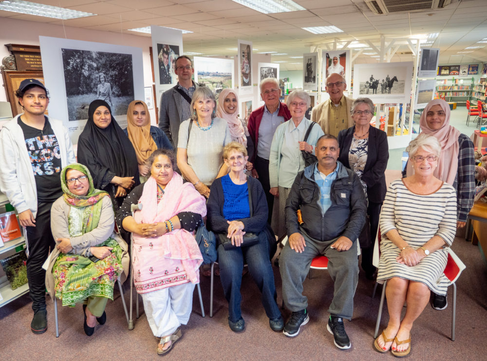 The opening of the Tipton exhibition, Tipton Library 2019