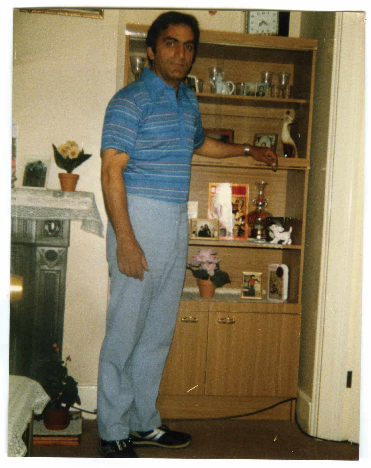 Surinder Singh pictured at home in Wolverhampton c1986