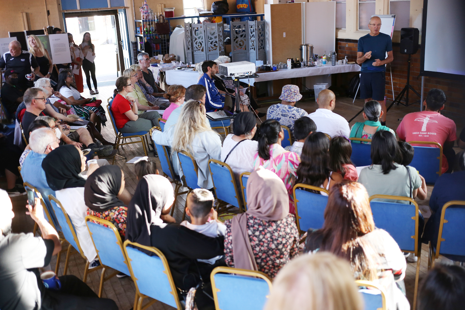 Our Commonwealth launch at the Bearwood Hub, July 2022. Photo © Anand Chhabra